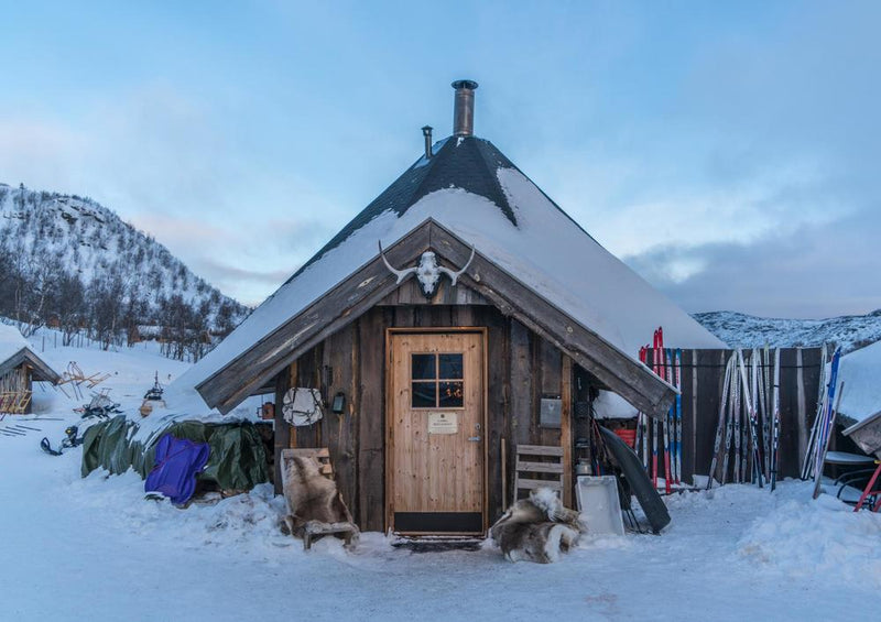 18325 Natur - Skihütte