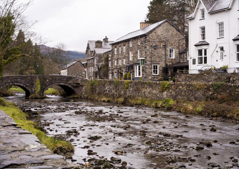 17217 Gebäude - Brücke in Wales