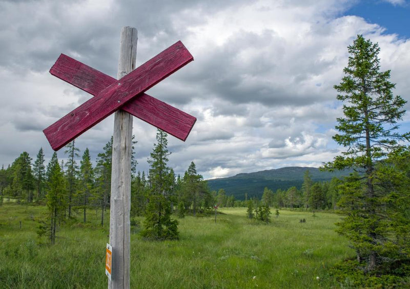 18410 Natur - Holzkreuz