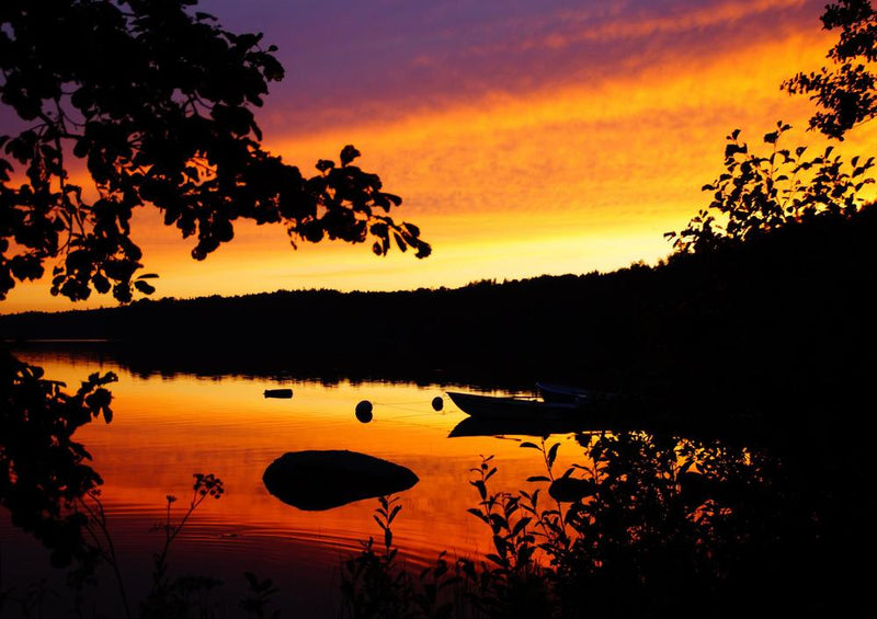 20323 Reisen - Sonnenuntergang in Schweden