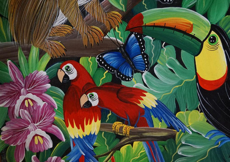 19675 Tierwelt - Papagei