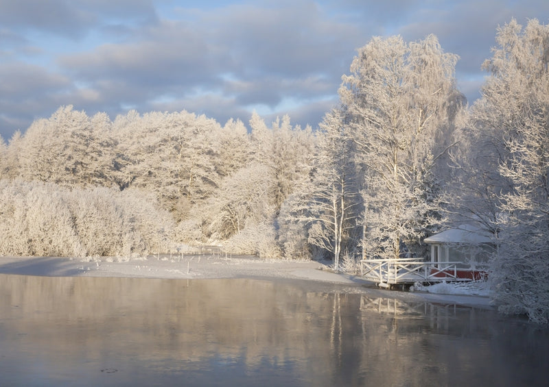 43257 Gebäude - Winterlandschaft