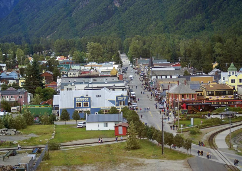 20798 Orte - Skagway in Alaska