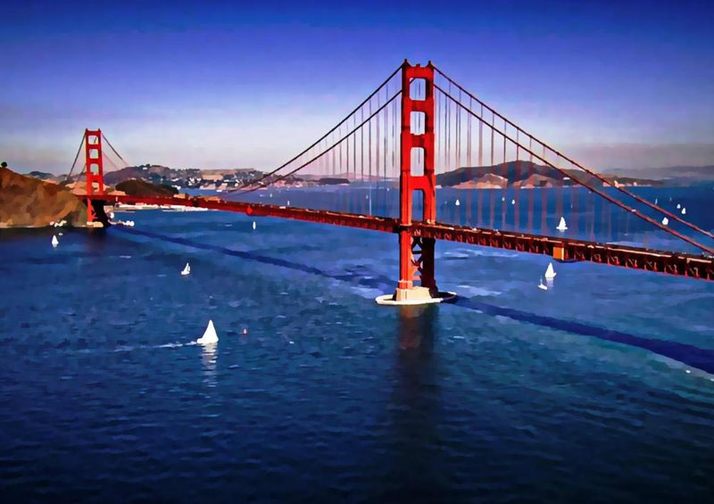 32950 Reisen - Golden Gate Brücke