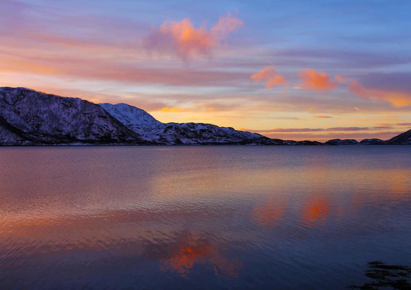 22572 Natur - Sonnenuntergang am Wasser