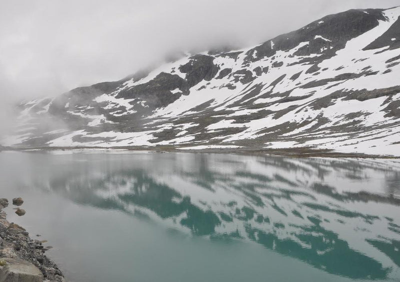 22581 Natur - Fjord Spiegelung