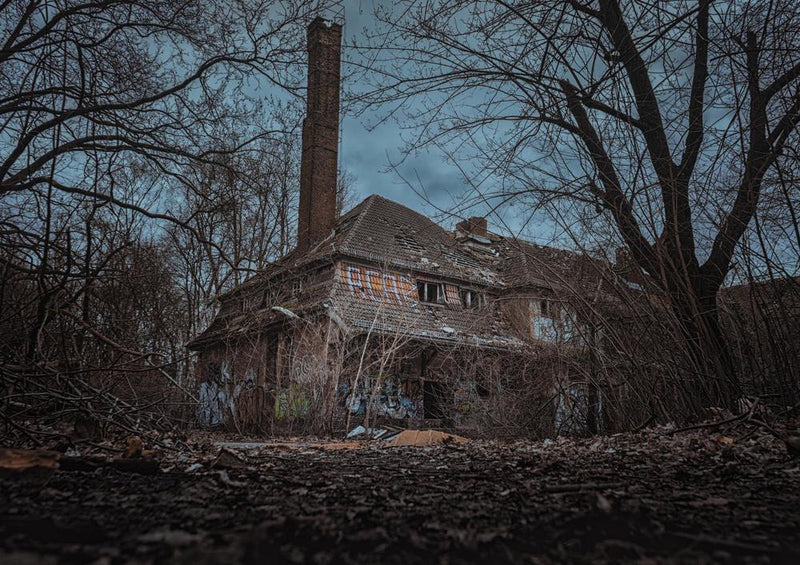 22030 Gebäude - Fabrik-Ruine