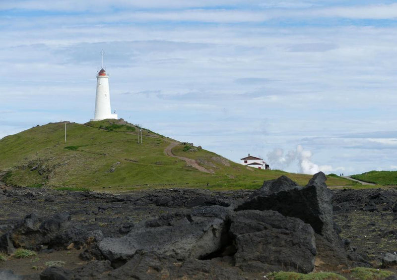 22204 Orte - Leuchtturm auf Island