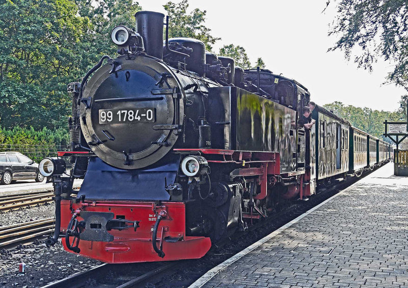 93431 Fortbewegung - Dampflokomotive