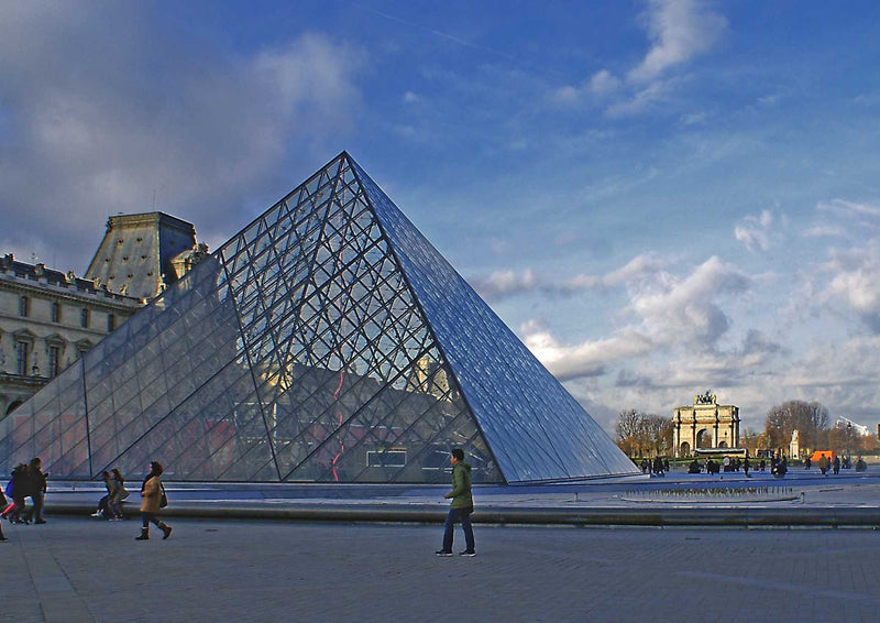 106760 Gebäude - Louvre