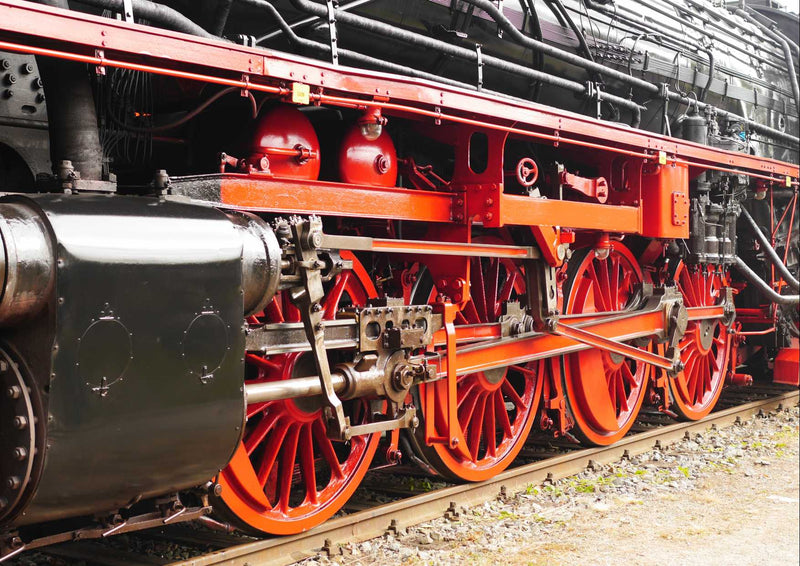 100911 Fortbewegung - Dampflokomotive