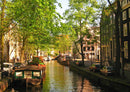 105324 Natur - Kanal in Amsterdam