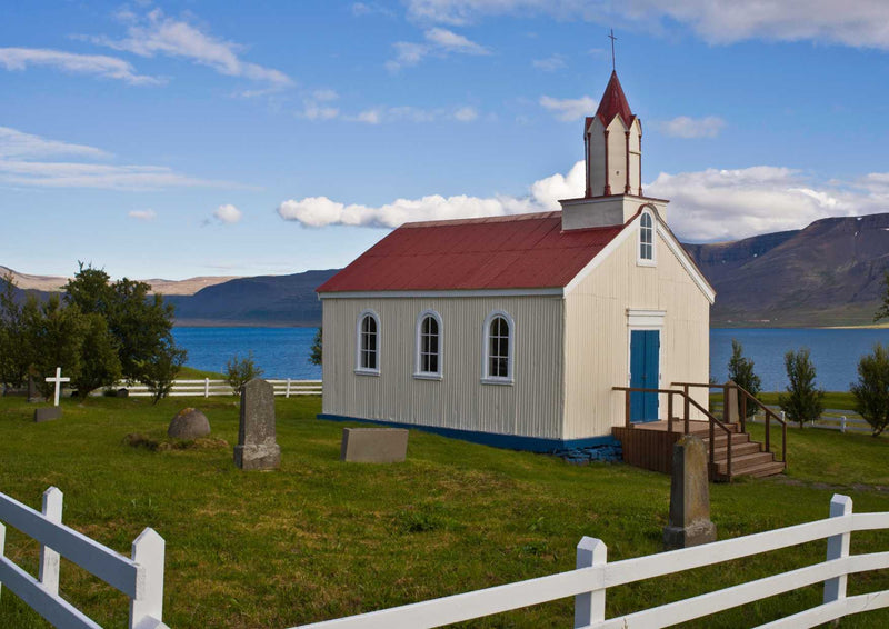 96991 Gebäude - Dorfkirche am Meer