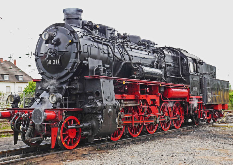 93420 Fortbewegung - Dampflokomotive