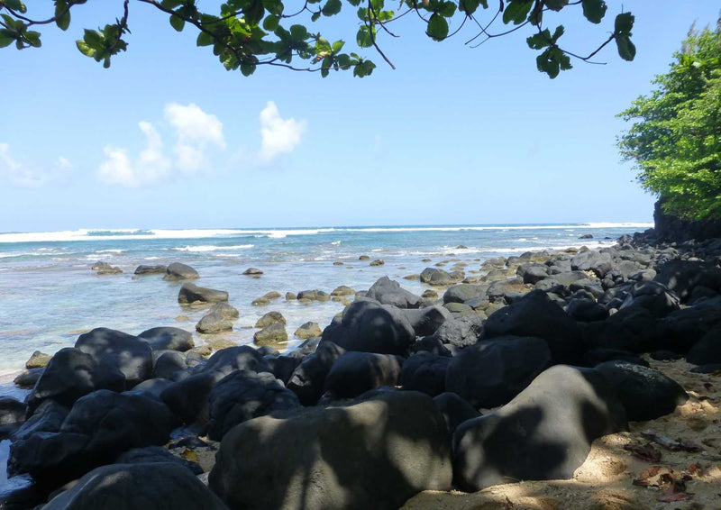 102726 Natur - Steiniger Strand