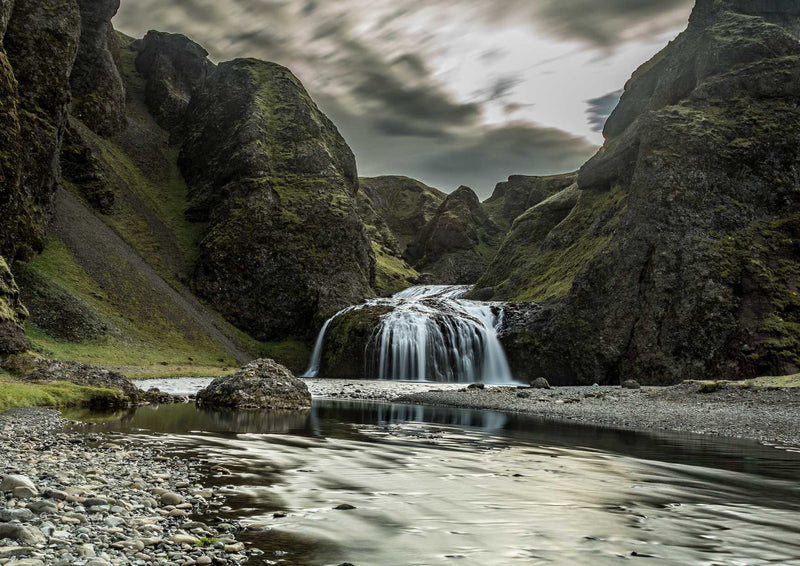 100772 Natur - Wasserfall