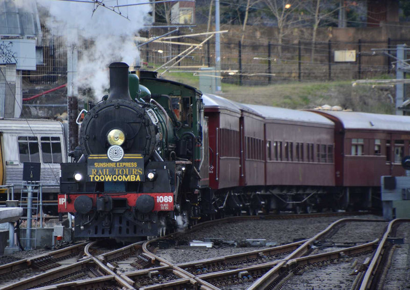 109818 Fortbewegung - Dampflokomotive